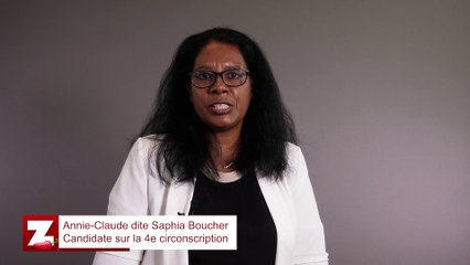 Législatives 2022 : Le programme d'Annie-Claude Dite Saphia Boucher (4e circonscription)
