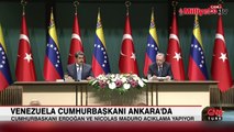 Venezuela ile kritik görüşme! Cumhurbaşkanı Erdoğan'dan önemli açıklamalar
