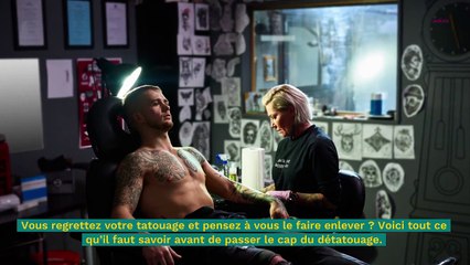 Détatouage : 5 choses à savoir