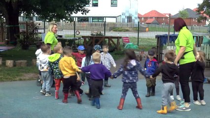 The Children's Commissioner for England, Dame Rachel de Souza, visits the Sunshine Corner Nursery in Canterbury