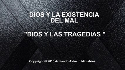 Armando Alducin - Dios y las tragedias