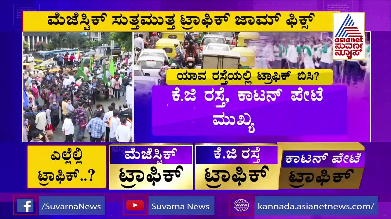 ಬೆಂಗಳೂರಿನ ಜನರಿಗೆ ಇಂದು ಟ್ರಾಫಿಕ್ ಬಿಸಿ; ವಾಹನ ಸವಾರರೇ ಈ ಮಾರ್ಗಗಳಲ್ಲಿ ಹೋಗಬೇಡಿ