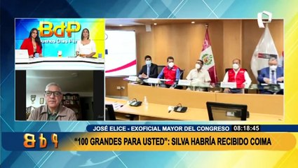 José Elice sobre coima que habría recibido exministro Silva: “Esto es un gran escándalo”