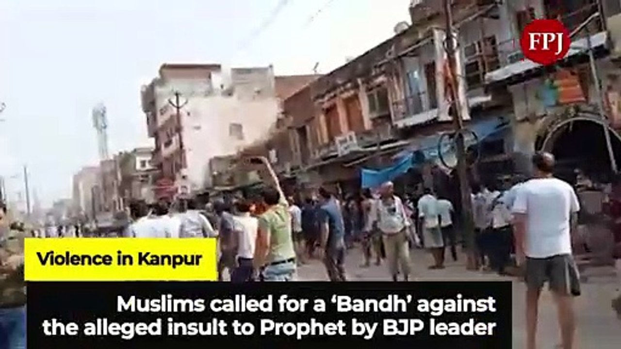 Violence in Kanpur: Clashes erupt over BJP leader’s remarks on Prophet