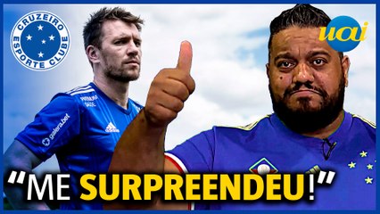 Hugão sobre capitão do Cruzeiro, Eduardo Brock: 'liderança'