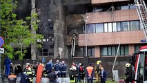 4 جرحى عقب اندلاع حريق في مركز تجاري في موسكو
