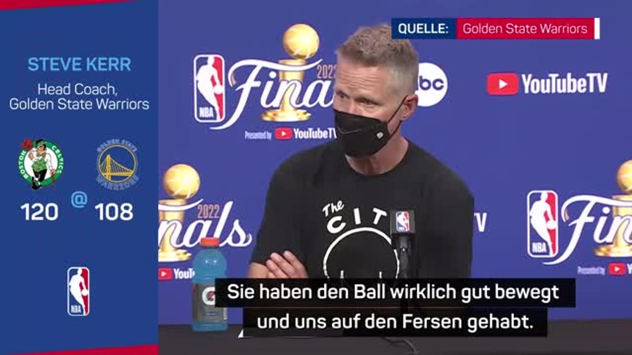 Kerr: "Boston hat den Sieg verdient"