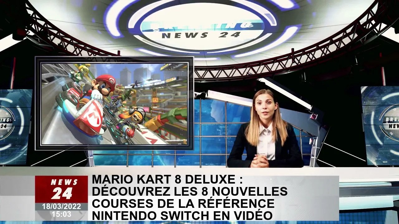 Mario Kart 8 Deluxe : Découvrez 8 nouveaux jeux référencés pour Nintendo Switch en vidéo