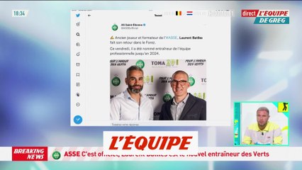 Télécharger la video: Batlles est le nouvel entraîneur des Verts - Foot - L2 - Saint-Etienne