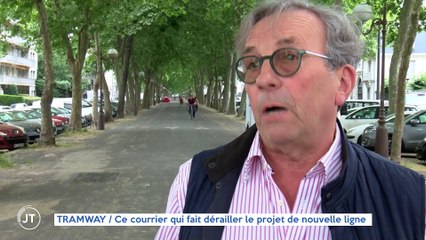 Le Journal - 03/06/2022 - TRAMWAY / Ce courrier qui fait dérailler le projet de nouvelle ligne