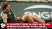 Rafael Nadal Advances to French Open Final on Alexander Zverev Injury