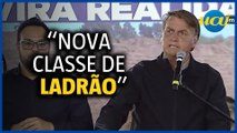 Bolsonaro: 'nova classe de ladrões querem roubar a liberdade'