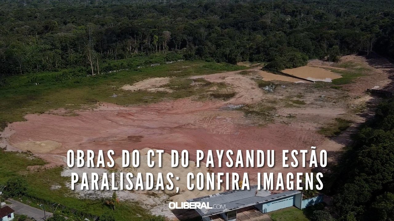Obras do CT do Paysandu estão paralisadas; confira imagens