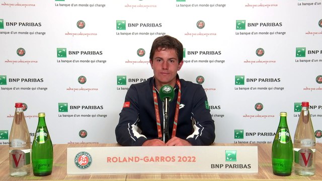 Roland-Garros (Juniors) 2022 - Gilles Arnaud Bailly : Jouer en finale un Français en France, c'est formidable