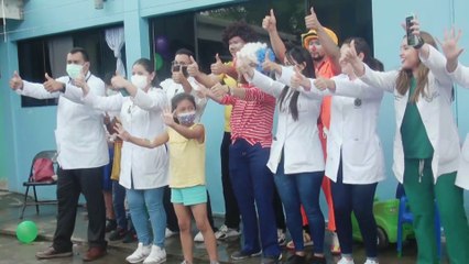 Médicos pediatras de Hospital de Somoto celebran el “Día del niño”