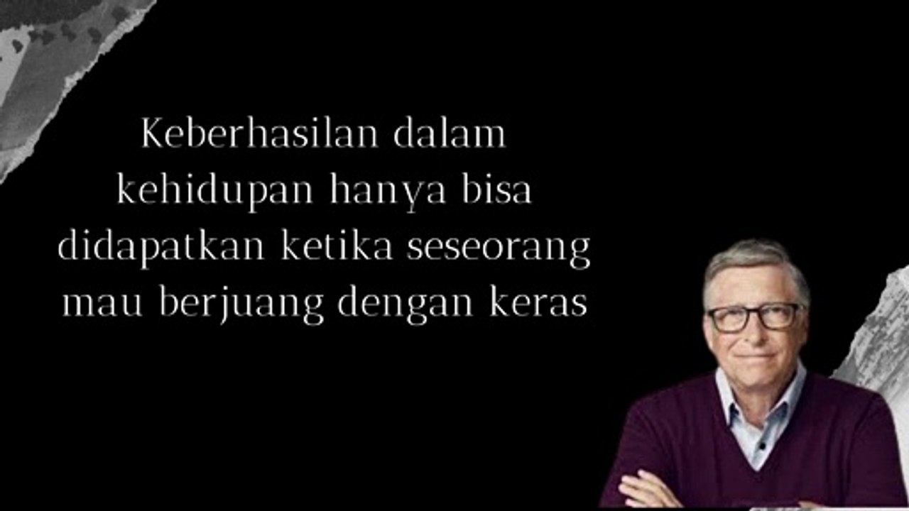motivasi BILL GATES