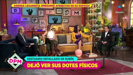 ¿Andrea Legarreta CELOSA de que Erik Rubín presuma sus atributos?