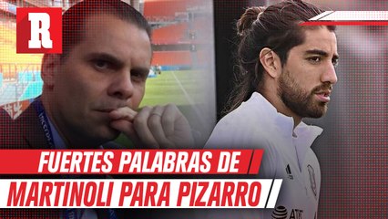 Martinoli: 'Démosle otra oportunidad a Pizarro algún día volverá'