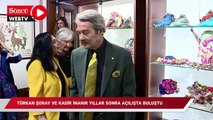 Türkan Şoray ve Kadir İnanır yıllar sonra açılışta buluştu