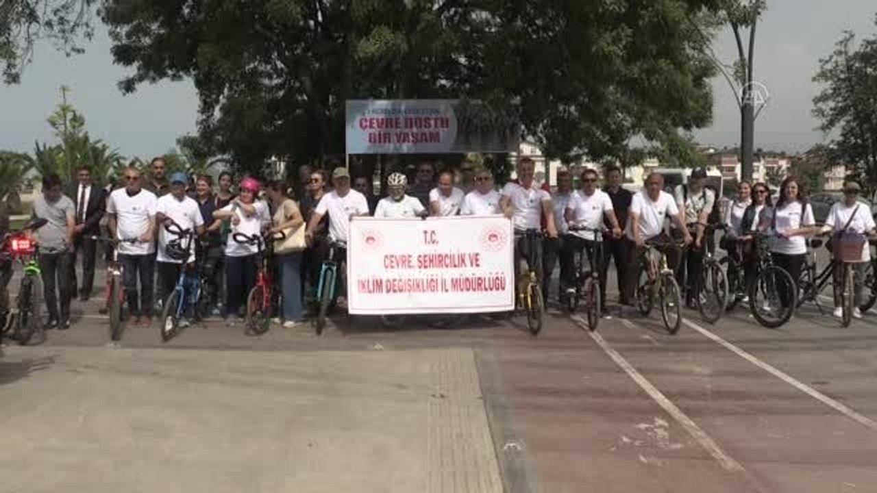 "Çevre Dostu Bir Yaşam" için pedal çevrildi