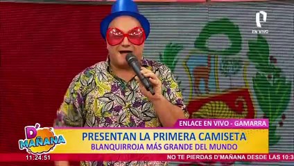 Talla “King Kong”: Presenta la camiseta mural de la Bicolor más grande del mundo