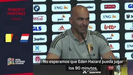 Ilusionará al madridismo: las palabras de Roberto Martínez sobre el estado de Hazard