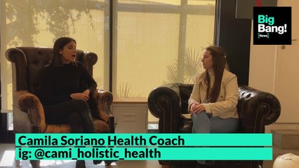 Camila Soriano habló de la alimentación saludable