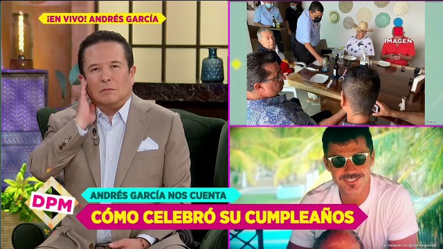 Andrés García revela EN VIVO si tiene romance con Karely Ruiz