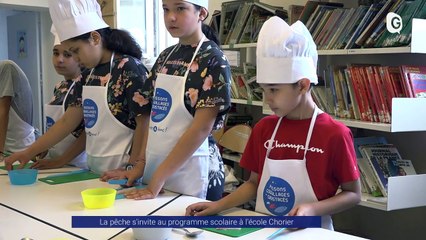 Reportage - La pêche s'invite au programme scolaire à l'école Chorier - Reportages - TéléGrenoble