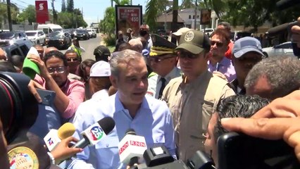 Luis Abinader dice habrá tranquilidad en los barrios al costo que sea