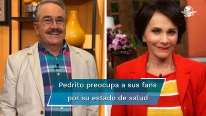 Pati Chapoy alarma con foto de Pedro Sola en el hospital