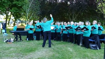 Neyland Ladies Choir in concert, Brunel Quay, June 3 - ‘White Cliffs of Dover'