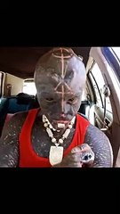 بشري يتحول الى فضائي حقيقي  | A human turns into a real alien