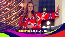 Galilea Montijo llora frente a las cámaras porque la está pasando muy mal