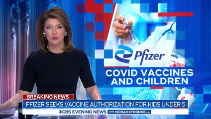Pfizer seeks COVID vaccine authorization for kids under 5