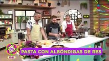 La más deliciosa Pasta con Albóndigas de res
