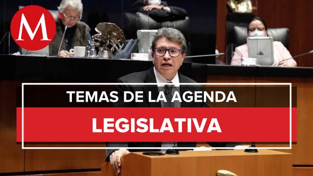 Agenda legislativa será retomada tras elecciones estatales: Ricardo Monreal