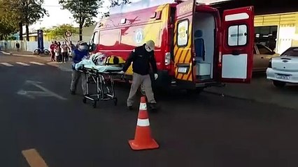 Criança é atropelada por Citroën conduzido por professora na Avenida Interlagos em Cascavel