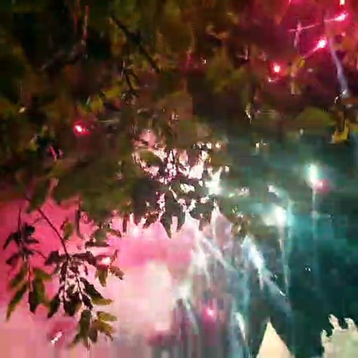 Messina, fuochi d'artificio per la festa della Madonna della Lettera