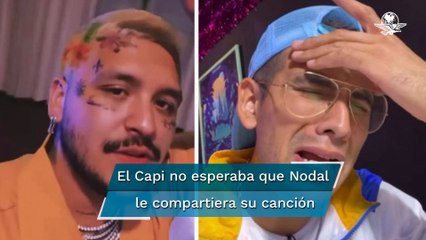 Christian Nodal comparte con "El Capi" su tema contra J Balvin