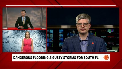 Dangerous flooding in store for South Florida