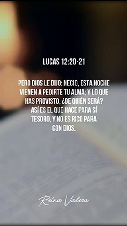 Lucas 12:20-21