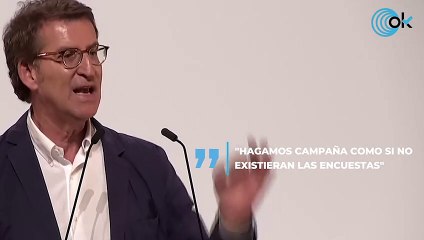 Feijóo: «Ni nos vamos a confiar ni a desmotivar, hagamos campaña como si no hubiera encuestas»
