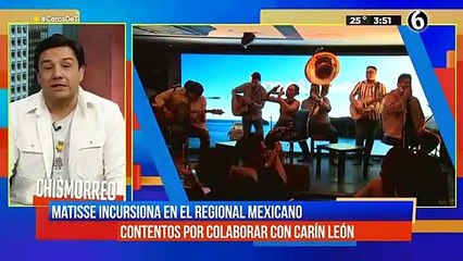 Matisse incursionan en el regional mexicano