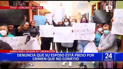 ¡Exigen justicia! acusan a hombre por un crimen que no habría cometido