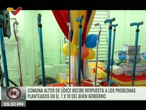 FASAC entrega más de 70 ayudas técnicas a familias de la Comuna Altos de Lídice en Caracas