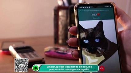 WhatsApp trabalha em recurso para reverter mensagens apagadas