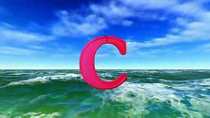 ABCD floating in Water _ Dancing ABC _ ABC..Z for kids _ ABC Rhymes _ Upper Case alphabet_