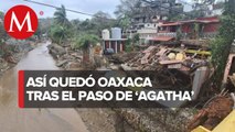 Así se ven las costas de Oaxaca tras el paso del huracán 'Agatha'