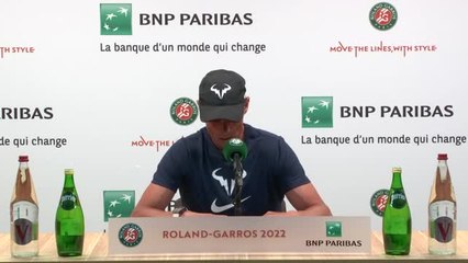 Roland-Garros - Nadal : "Un match très, très dur"